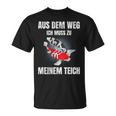 Aus Dem Weg Ich Muss Zu Meiner Pond Koi Carp Garden Pond T-Shirt