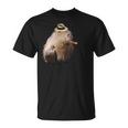 Capybara Man Wallet Cute T-Shirt