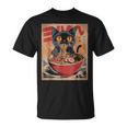 Cat Ramen Japanese Graphic Kawaii Cat Anime T-Shirt