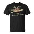 Damen Das Ist Ein Dieckmann Ding Lustiges Familie Dieckmann Mit-Ausschnitt T-Shirt