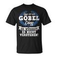 Damen Das Ist Ein Göbel Ding Du Würdest Es Nichterstehen Mit-Ausschnitt T-Shirt