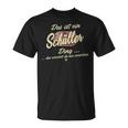 Damen Das Ist Ein Schüller Ding Family Schüller With-Neck S T-Shirt