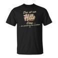 Das Ist Ein Hille Ding Lustiges Familie Hille T-Shirt