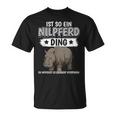 Flusspferd Sachen Ist So Ein Nilpferd Ding Nilpferd T-Shirt