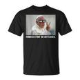 Fünf Bier Römisch Fünf Du Gottloser Gottloser Pope German T-Shirt