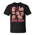 Moo Deng 2024 Moo Deng Moo Deng Cute Hippo T-Shirt