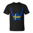 Schweden Wikinger Helm Schwedischer Nordmann Stolz Sköl T-Shirt