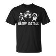 Teacher Saying Heavy Metals Rocks Chemistry Music Love T-Shirt