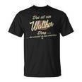 Women's Das Ist Ein Walther Ding Family Walther With-Neck T-Shirt