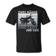 Zwei Hands Zwei Takte Simson Ddr Moped Two Strokeintage T-Shirt