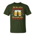 Christmas Beer Drunken Santa Claus T-Shirt