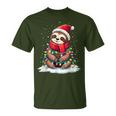 Christmas Children Sloth Xmas Family T-Shirt