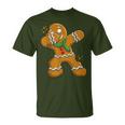 Gentle Gingerbread Man Christmas Dab T-Shirt