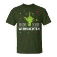 Grumpy Schöne Scheiß Weihnachten Xmas Hate Bad Mood Christmas T-Shirt