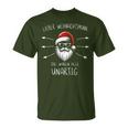 Lustiges Weihnachtsmann Waren Alle Unartig Christmas T-Shirt