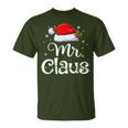 Mr And Mrs Claus Pyjama Santa T-Shirt