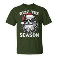 Rizz The Season Santa Claus Christmas Season Rizzler T-Shirt