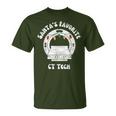 Santas Favorite Ct Tech Christmas Ct Tech Holiday Ct Tech Fe T-Shirt
