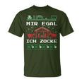 Weihnachten Mir Egal Ich Zocke Ugly Christmas For Gamer T-Shirt