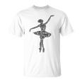 Ballerina Ballet Girls' Women's T-Shirt