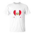 My Girlfriend Is Peruvian Girlfriend Peru Flag T-Shirt