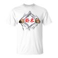 Suzuki Surname Chest Name Goods Clothing Letters Letters Gray T-Shirt