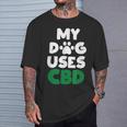 Cbd Öl Für Hunde T-Shirt Geschenke für Ihn