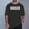 Damen Kaiser Nachname Familie Team Ehe Familienfeier Mit-Ausschnitt T-Shirt Geschenke für Ihn