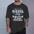 Das Ist Ein Riedel Ding Du Würdest Es Nicht Understand T-Shirt Geschenke für Ihn