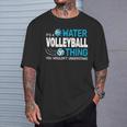 Es Ist Ein Wasservolleyball-Ding Wassersport Poolvolleyball T-Shirt Geschenke für Ihn