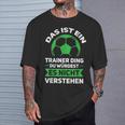 Herren Das Ist Ein Trainer Ding Fußballtrainer Co-Trainer T-Shirt Geschenke für Ihn