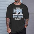 Ich Bin Papa Und Bonuspapa Was Sind Dein Superkraft I'm T-Shirt Geschenke für Ihn