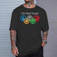 I'd Tap That Card Games Untapped Lands Card Games Lovers T-Shirt Gifts for Him