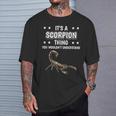 Ist So Ein Skorpion Ding Lustiger Spruch Skorpione T-Shirt Geschenke für Ihn