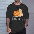 Kanelbull Gifflar Sugar Snail T-Shirt Geschenke für Ihn