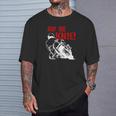Motorrad Knie PremiumBio T-Shirt Geschenke für Ihn