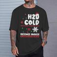 Science Makes Christmas Glow Science Teacher Scientist T-Shirt Gifts for Him