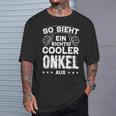 So Sieht Ein Richtig Cooler Onkel Aus Uncle Uncle Sayings T-Shirt Geschenke für Ihn