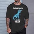 T-Rex Überbiss Meme T-Rex Party T-Shirt Geschenke für Ihn