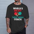 World Best Table Tennis Trainer T-Shirt Geschenke für Ihn