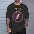 Zeus Ancient Greek God T-Shirt Geschenke für Ihn