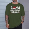 Christmas Squad 2024 Family Group Matching Christmas Xmas T-Shirt Gifts for Him
