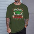Christmas Might As Well Sleep Under Tree Christmas T-Shirt Gifts for Him