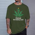 Merry Highnacht Christmas Hemp Leaf Word Game T-Shirt Geschenke für Ihn