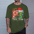 Pt Christmas Physical Therapy Christmas Pt Xmas T-Shirt Gifts for Him