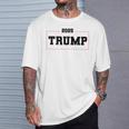 Donald Trump Is Your President Qr Trump Dancing On Back T-Shirt Gifts for Him
