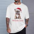 Frenchie Claus French Bulldog Christmas T-Shirt Geschenke für Ihn