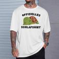 Offizielles Schlaf Schildkröte Turtle Gray S T-Shirt Geschenke für Ihn