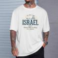 Retro Styleintage Israel S T-Shirt Geschenke für Ihn