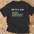 Aktionär Idea Etf Aktien Investor T-Shirt Geschenke für alte Männer